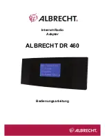 Albrecht DR 460 Instruction Manual preview