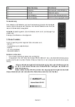 Предварительный просмотр 5 страницы Albrecht DR 470 Manual