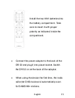 Предварительный просмотр 31 страницы Albrecht DR 52 User Manual