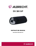 Предварительный просмотр 13 страницы Albrecht DV 300 GP Instruction Manual