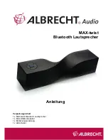 Albrecht MAX-twist User Manual предпросмотр