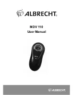 Предварительный просмотр 13 страницы Albrecht MDV 110 Operating Instructions Manual