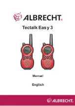 Предварительный просмотр 11 страницы Albrecht Tectalk Easy 3 Manual