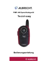 Preview for 1 page of Albrecht tectalk easy User Manual