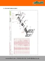 Предварительный просмотр 13 страницы albutt F301 Instruction Manual And Parts Catalogue