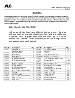 Preview for 6 page of ALC 40392 Assembly Instructions Manual