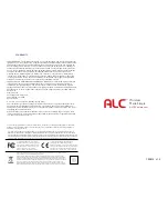 Предварительный просмотр 11 страницы ALC observer AWS2155 User Manual