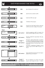 Preview for 4 page of Alcad 905-RG Quick Programming Manual