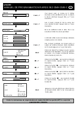 Предварительный просмотр 6 страницы Alcad 912-DMH Quick Programming Manual