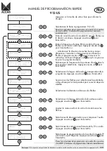 Предварительный просмотр 3 страницы Alcad 912-US Series Quick Programming Manual