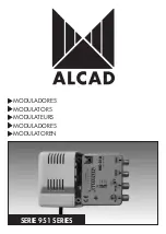 Alcad 951 Series Quick Start Manual preview