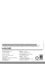 Preview for 23 page of Alcad 9720165 User Manual