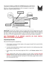 Preview for 1 page of Alcad DM-102 Tech Note