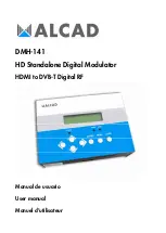 Alcad DMH-141 User Manual preview