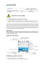 Предварительный просмотр 3 страницы Alcad Mont Blanc CAD-704 Manual