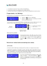 Предварительный просмотр 26 страницы Alcad Mont Blanc CAD-704 Manual