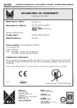 Preview for 8 page of Alcad TUN-001 Assembly Instructions Manual