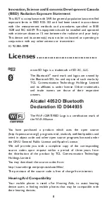 Preview for 10 page of Alcate 4052O Safety And Warranty Manual