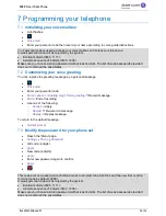 Preview for 33 page of Alcatel-Lucent Enterprise 8088 Smart DeskPhone User Manual