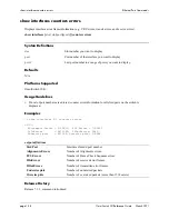 Preview for 74 page of Alcatel-Lucent 060321-10, Rev. B Cli Reference Manual