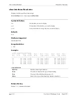 Preview for 76 page of Alcatel-Lucent 060321-10, Rev. B Cli Reference Manual