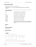 Preview for 82 page of Alcatel-Lucent 060321-10, Rev. B Cli Reference Manual