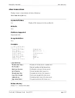 Preview for 85 page of Alcatel-Lucent 060321-10, Rev. B Cli Reference Manual