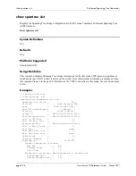 Preview for 218 page of Alcatel-Lucent 060321-10, Rev. B Cli Reference Manual