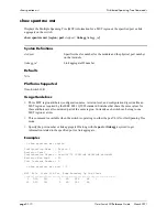 Preview for 252 page of Alcatel-Lucent 060321-10, Rev. B Cli Reference Manual