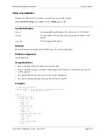 Preview for 375 page of Alcatel-Lucent 060321-10, Rev. B Cli Reference Manual