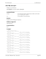 Preview for 403 page of Alcatel-Lucent 060321-10, Rev. B Cli Reference Manual