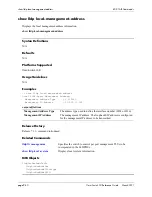 Preview for 408 page of Alcatel-Lucent 060321-10, Rev. B Cli Reference Manual