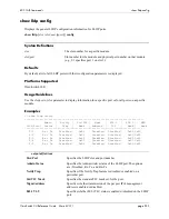 Preview for 411 page of Alcatel-Lucent 060321-10, Rev. B Cli Reference Manual