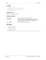 Preview for 492 page of Alcatel-Lucent 060321-10, Rev. B Cli Reference Manual