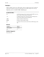 Preview for 494 page of Alcatel-Lucent 060321-10, Rev. B Cli Reference Manual