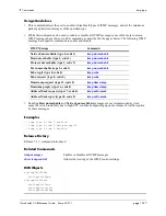 Preview for 495 page of Alcatel-Lucent 060321-10, Rev. B Cli Reference Manual