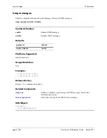 Preview for 504 page of Alcatel-Lucent 060321-10, Rev. B Cli Reference Manual