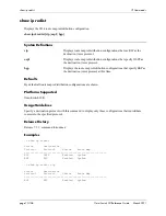 Preview for 524 page of Alcatel-Lucent 060321-10, Rev. B Cli Reference Manual