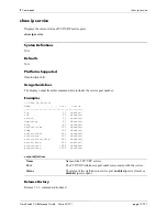 Preview for 539 page of Alcatel-Lucent 060321-10, Rev. B Cli Reference Manual