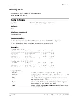 Preview for 544 page of Alcatel-Lucent 060321-10, Rev. B Cli Reference Manual