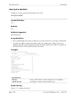 Preview for 558 page of Alcatel-Lucent 060321-10, Rev. B Cli Reference Manual