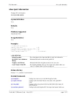 Preview for 619 page of Alcatel-Lucent 060321-10, Rev. B Cli Reference Manual