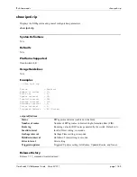 Preview for 645 page of Alcatel-Lucent 060321-10, Rev. B Cli Reference Manual