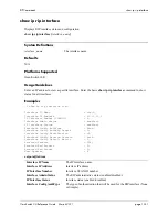 Preview for 705 page of Alcatel-Lucent 060321-10, Rev. B Cli Reference Manual