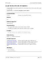 Preview for 727 page of Alcatel-Lucent 060321-10, Rev. B Cli Reference Manual