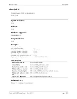 Preview for 733 page of Alcatel-Lucent 060321-10, Rev. B Cli Reference Manual