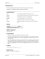 Preview for 804 page of Alcatel-Lucent 060321-10, Rev. B Cli Reference Manual