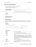 Preview for 822 page of Alcatel-Lucent 060321-10, Rev. B Cli Reference Manual