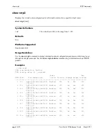 Preview for 828 page of Alcatel-Lucent 060321-10, Rev. B Cli Reference Manual