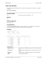 Preview for 831 page of Alcatel-Lucent 060321-10, Rev. B Cli Reference Manual